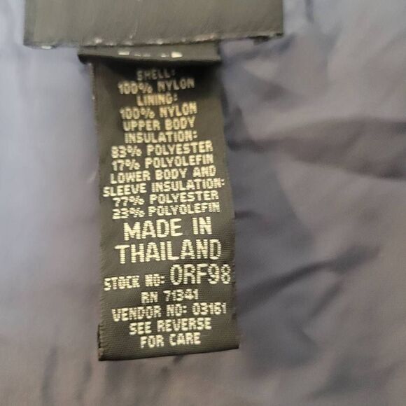 Vintage 90's LL Bean Long Ski Parka Hooded Women’s Regular Large Red Jacket ORF9 - Picture 6 of 6